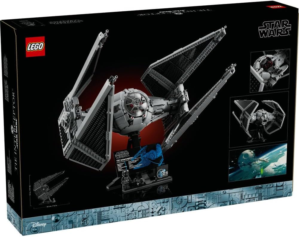 LEGO Star Wars TIE Interceptor 75382 Ultimate Collector Series Creative Building Set