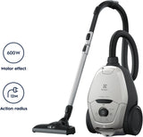 Electrolux PURE D8.2 ZFB91123 Bagged Canister Vacuum Cleaner 3.5L deposit capacity HEPA filter silent as low as 57dB made of 55% recycled materials comes with 4 accessories