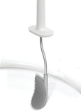Joseph Joseph 70519 EasyStore Butler Plus Stand Toilet Paper Holder With Flex Steel Brush GreyWhite Stainless Steel