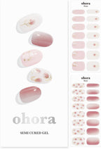 Ohora Semi Cured Gel Nail Strips N Tulip Haze