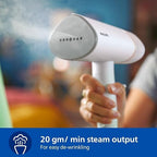 Philips 3000 Series Handheld Steamer, Compact and Foldable, 1000W