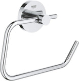 GROHE 40689001 Essentials Toilet Paper Holder Without Cover StarLight Chrome