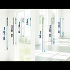 Leifheit Click System Handle 190cm With Head Swivel