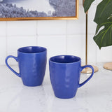 Stone Lain Clara Porcelain 16-Piece Round Dinnerware Set, Blue, Service For 4