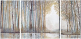 Madison Park MP95C-0041 Forest Reflections Landscape Canvas Wall Art 15X30 2 Piece Multi Panel, Modern/Contemporary Wall Decor
