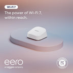 Amazon Eero 7 Dual Band Mesh WiFi 7 Router 1 Pack