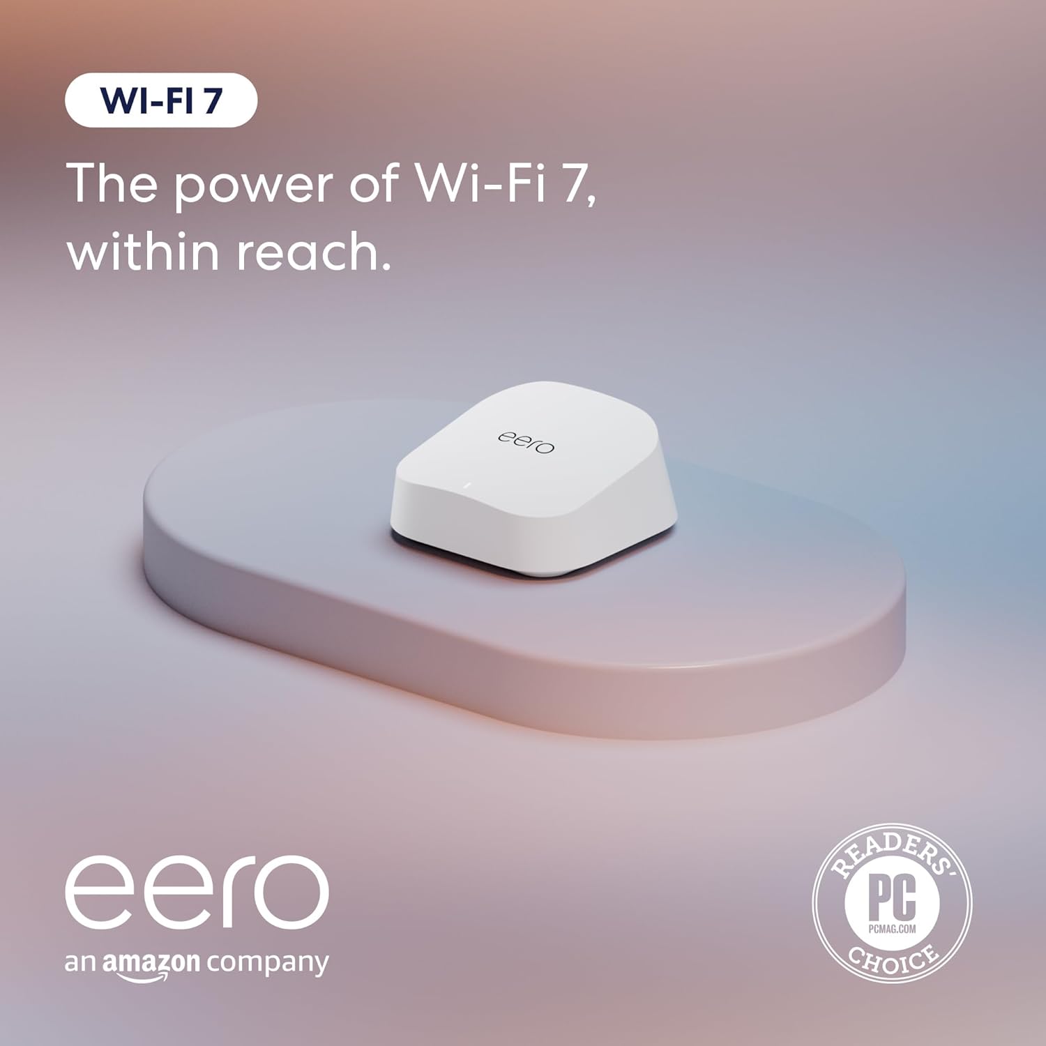 Amazon Eero 7 Dual Band Mesh WiFi 7 Router 1 Pack