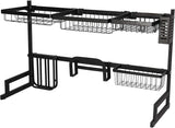 BOOMJOY The Cleaning Expert Stainless Steel Dish Rack Shelving 2 Layer Storage