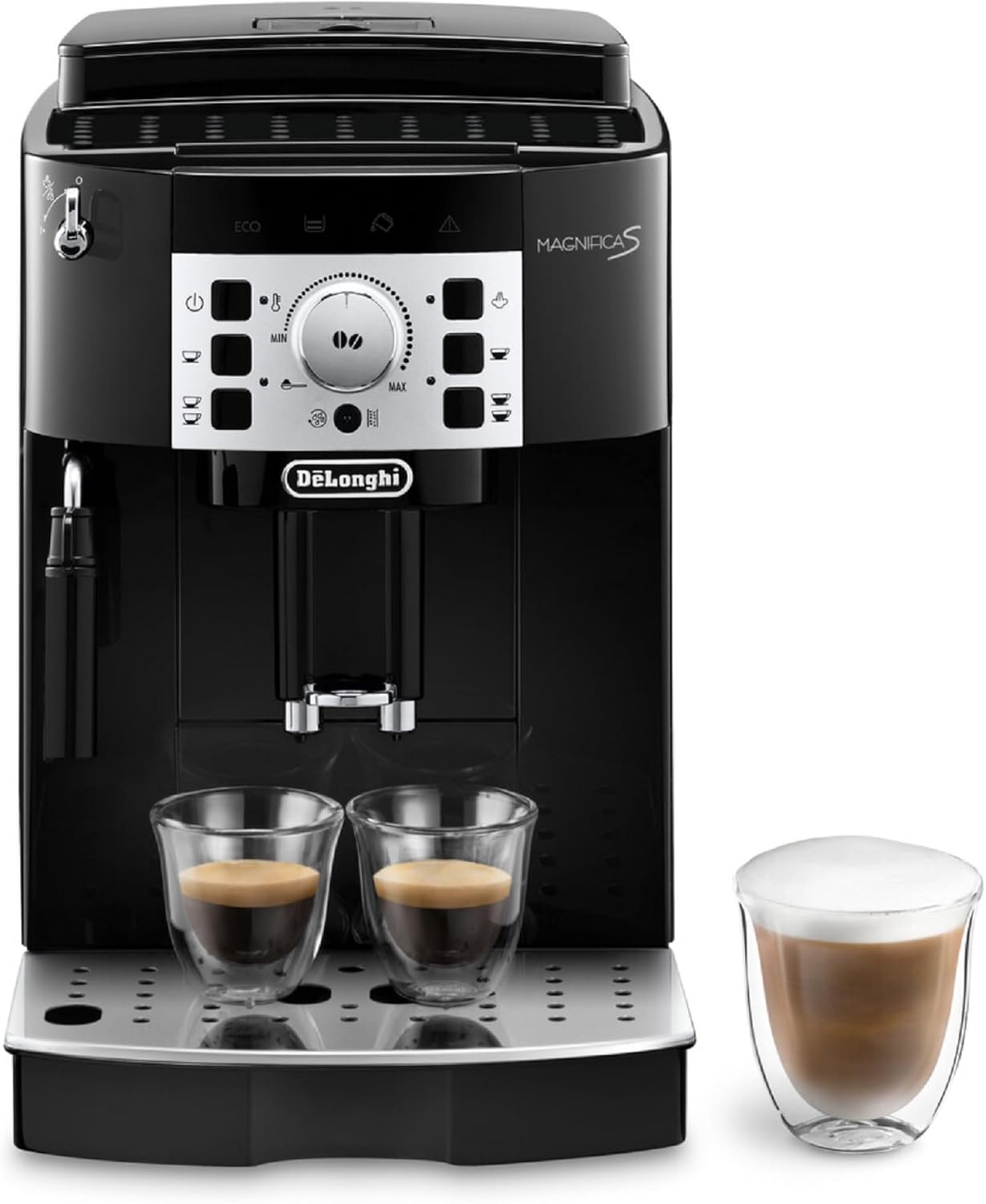 DeLonghi Magnifica ECAM22.110.B Smart Fully Automatic Coffee Machine Black Main image