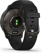 Garmin Venu 2 Plus, GPS Smartwatch with Call and Text, Advanced Health Monitoring and Fitness Features, Slate with Black Band