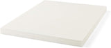 LUCID 4 Inch Ventilated Memory Foam Mattress Topper Queen