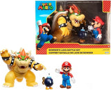DISPLAY TOY-BOWSER VS DIORAMA/3PACK NINTENDO 1486/SUPER MARIO