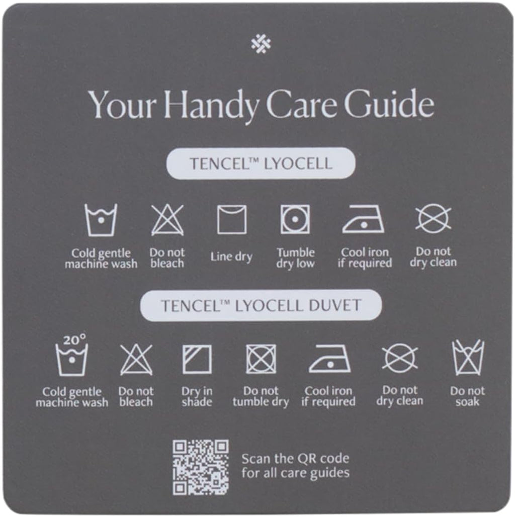 Weavve Home Lyocell Fitted Sheet Set California King Size Cloud White