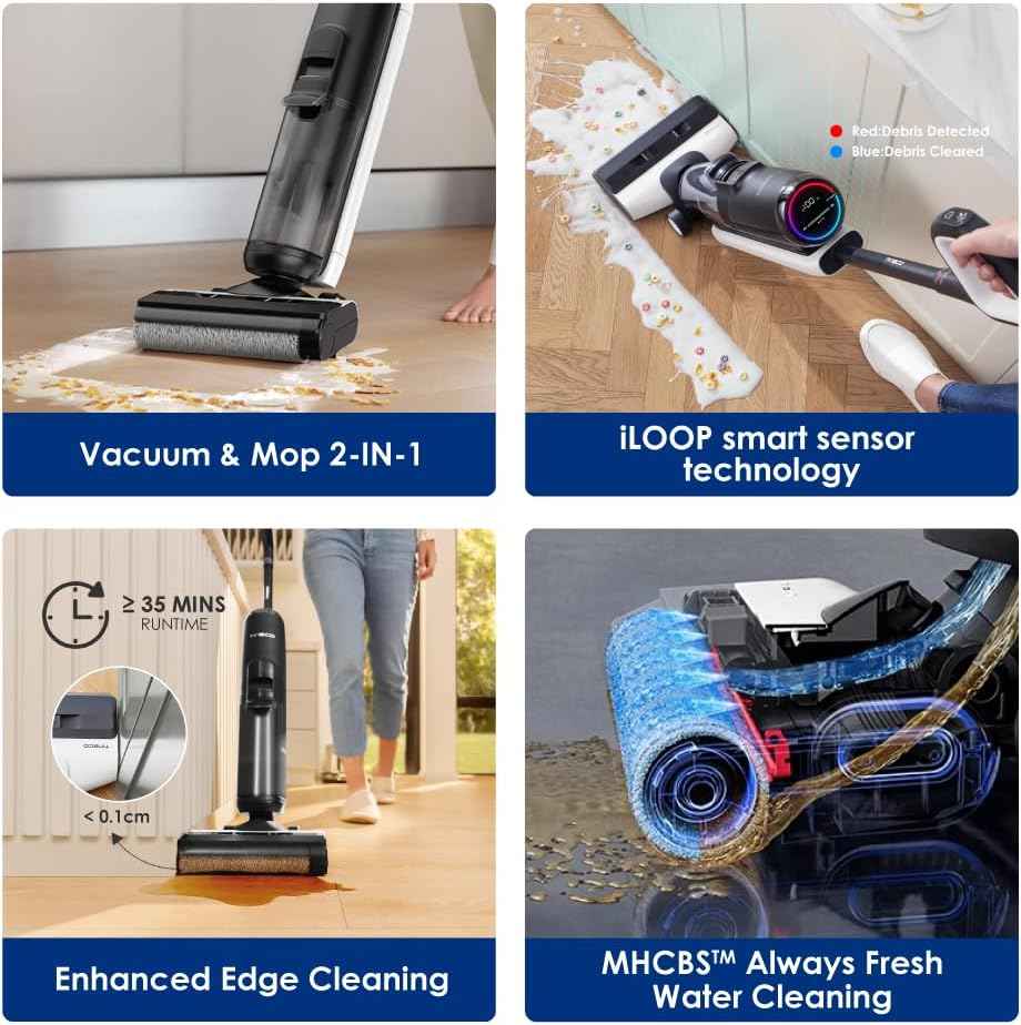 Tineco Floor One S5 Plus Wet And Dry Vacuum Cordless 220W
