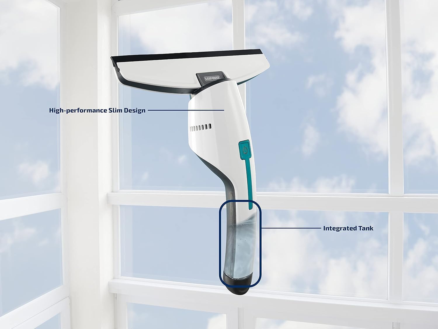 Leifheit L51030 Nemo Window Vacuum Cleaner White