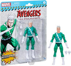 Marvel Legends Series Quicksilver, Avengers Retro Marvel Comics Collectible 6 Inch Action Figure