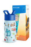 Simple Modern Disney Pixar Kids Water Bottle with Straw Lid