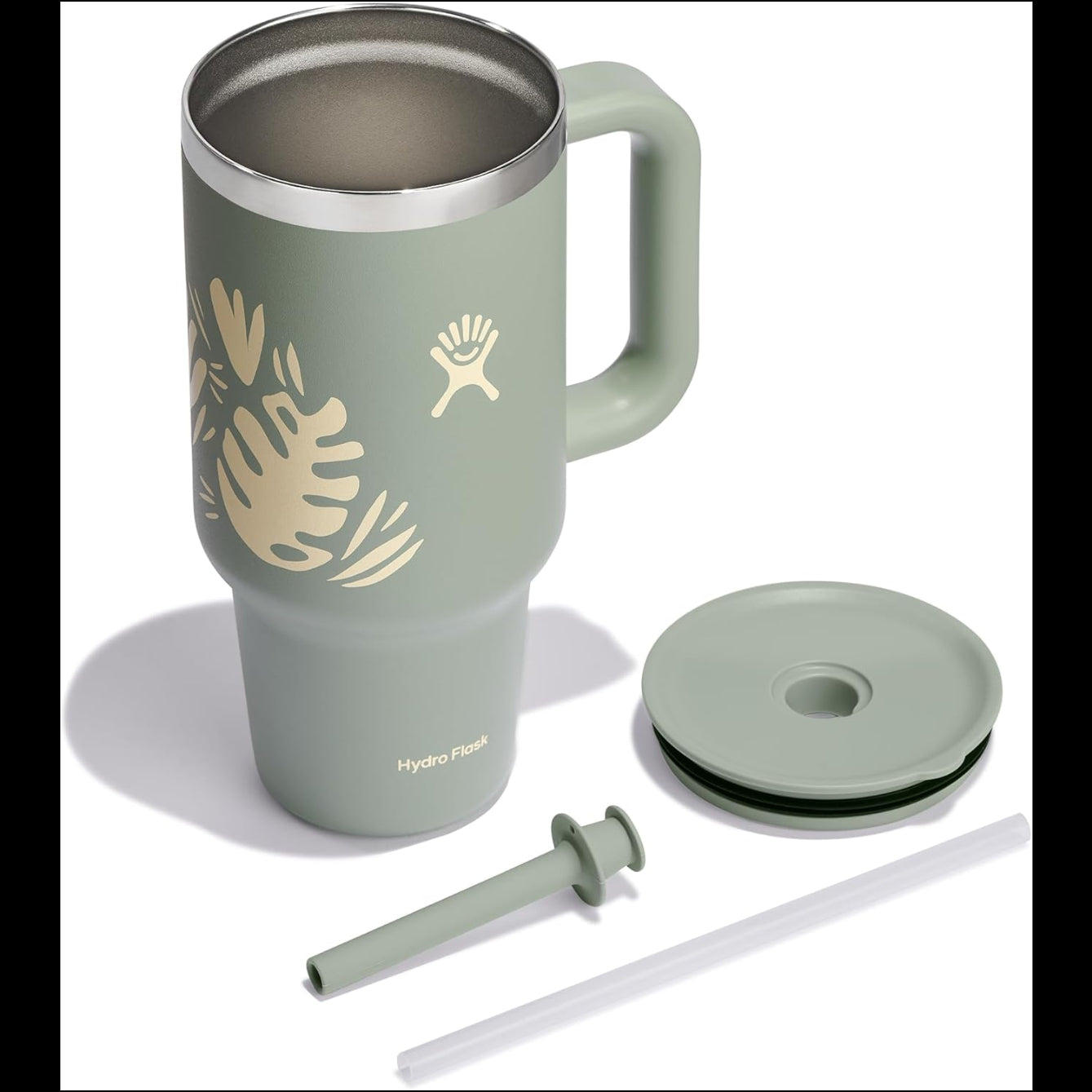 Hydro Flask All Around Travel Tumbler 32oz Botanical Bliss Agave