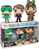 Funko FU41258 POP Disney: Artemis Fowl Holly Short, Artemis Fowl, Mulch Diggems Vinyl Figure (Pack of 3)