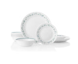 Corelle Livingware 18-Piece Dinnerware Set, Country Cottage, Service for 6