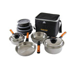 Kenyon StacKEN Pots and Pans Set, Multi-Piece, Stainless Steel