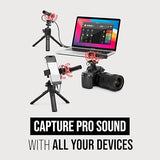 Rode RE VMGOII VideoMic GO II Lightweight Directional Microphone,Black