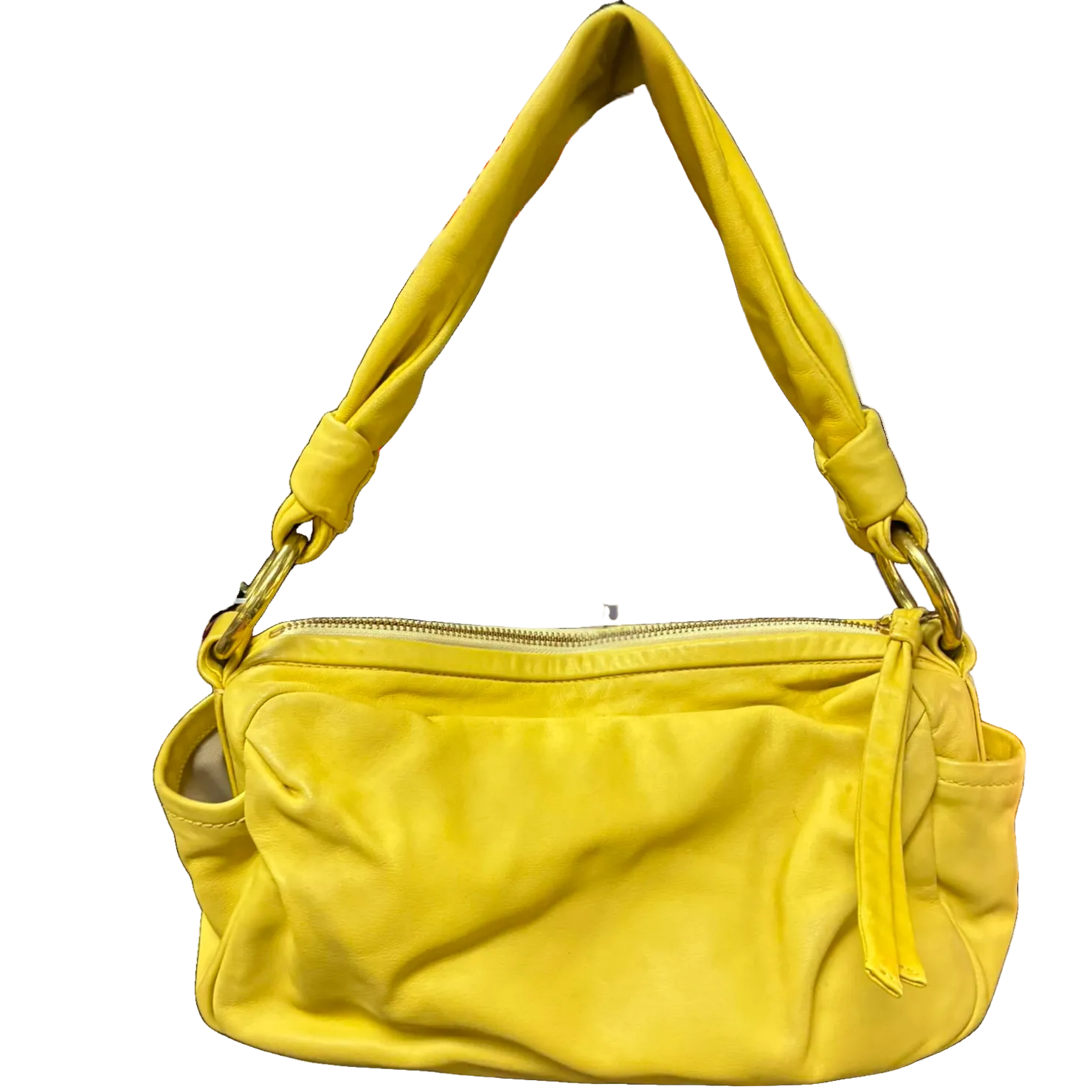 Coach Parker Hobo Shoulder Bag Yellow Main image