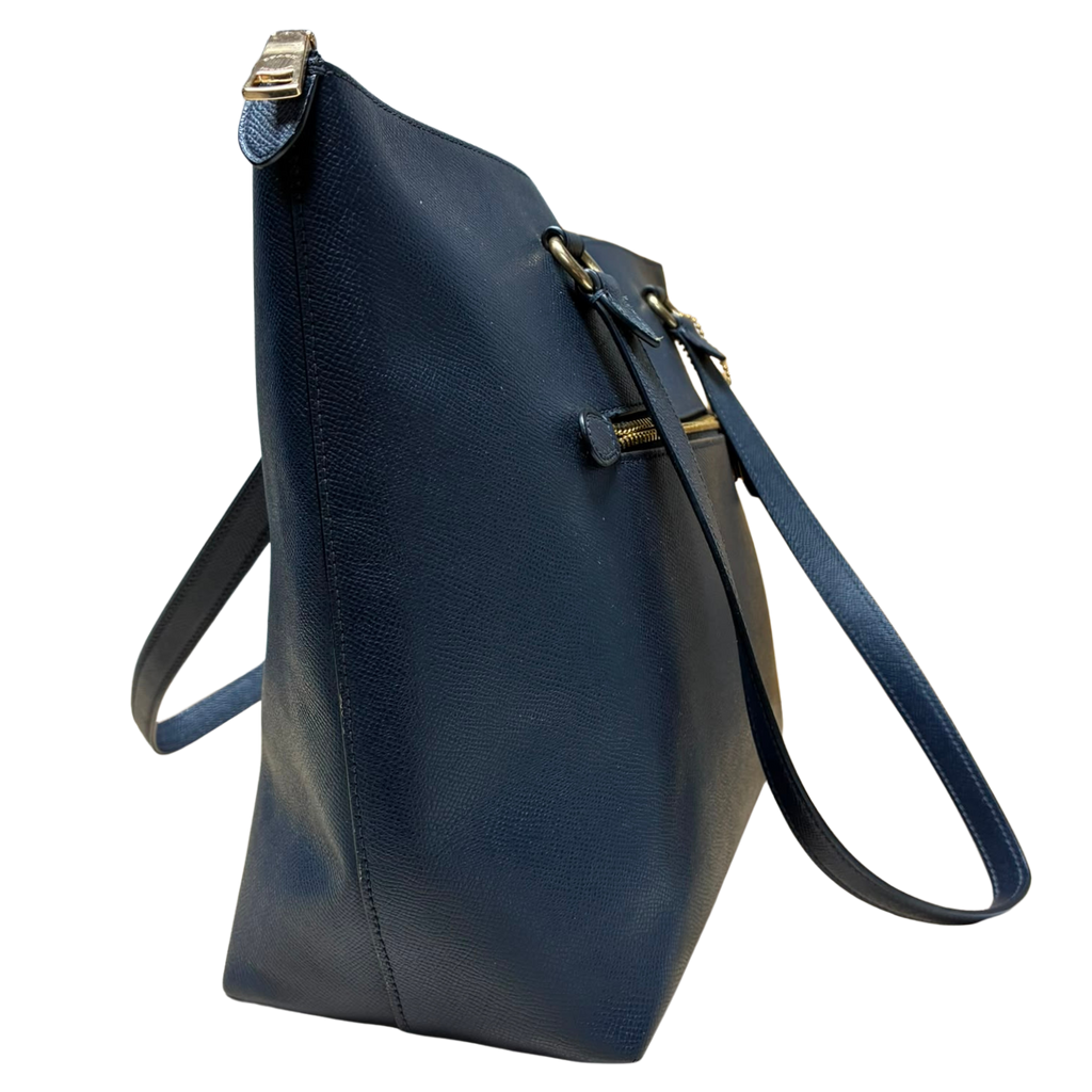 Coach A2266 F79608 Gallery Tote in Midnight Blue