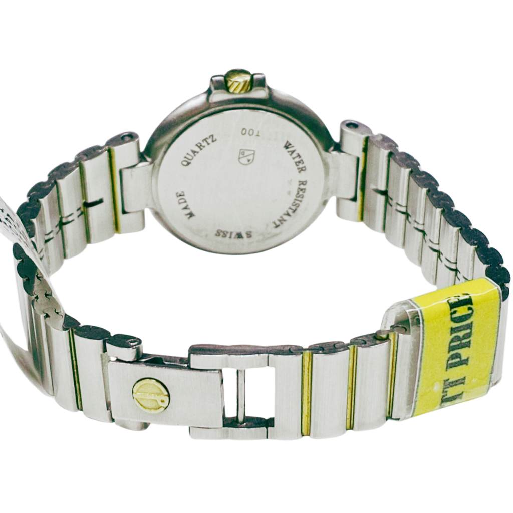 Alfred Dunhill Millennium T00 Quartz Womens Two Tone Wristwatch