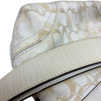 Coach F10379 Signature C Canvas And Leather Shoulder Bag