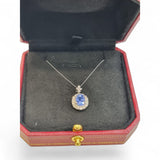Blue Sapphire Necklace