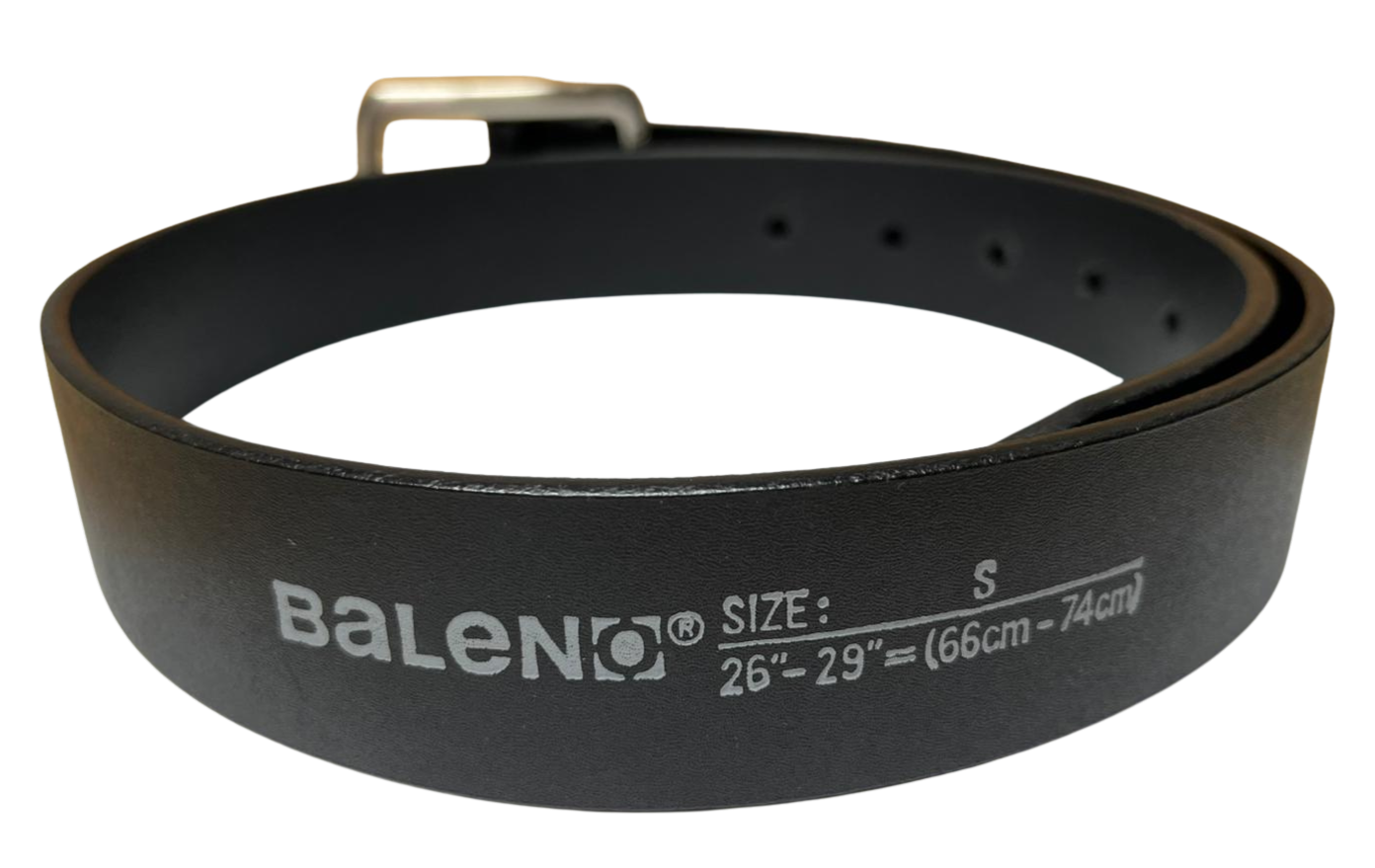 Baleno Leather Belt Black Size 29in Secondary image