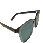RayBan RB4401D Polarized Sunglasses Transparent Grey Dark Grey Lenses