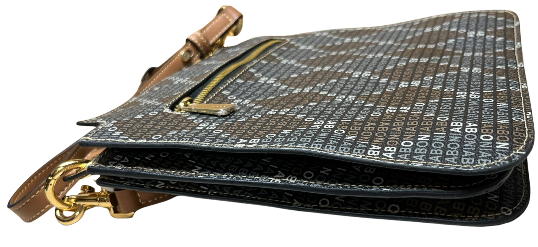 Bonia Monogram Crossbody Bag