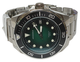 Aries Gold G 9029 Dreadnought Silver Mens Watch Japan Automatic