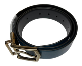 Burberry Reversible Leather Belt BlueBlack