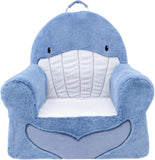Soft Landing Sweet Seats Toddler Lounge Chair Blue Whale