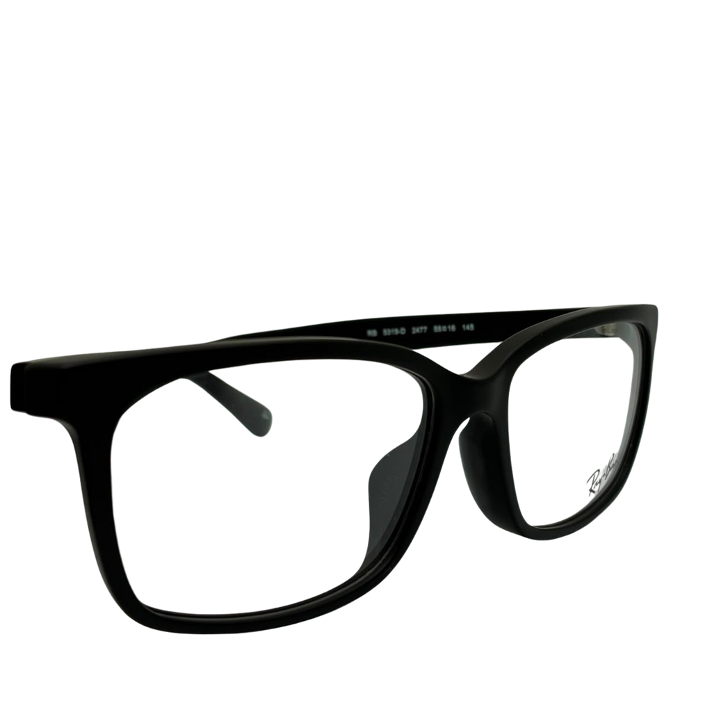 RayBan RB5319D Black Glasses Matte Frame With 55mm Lenses