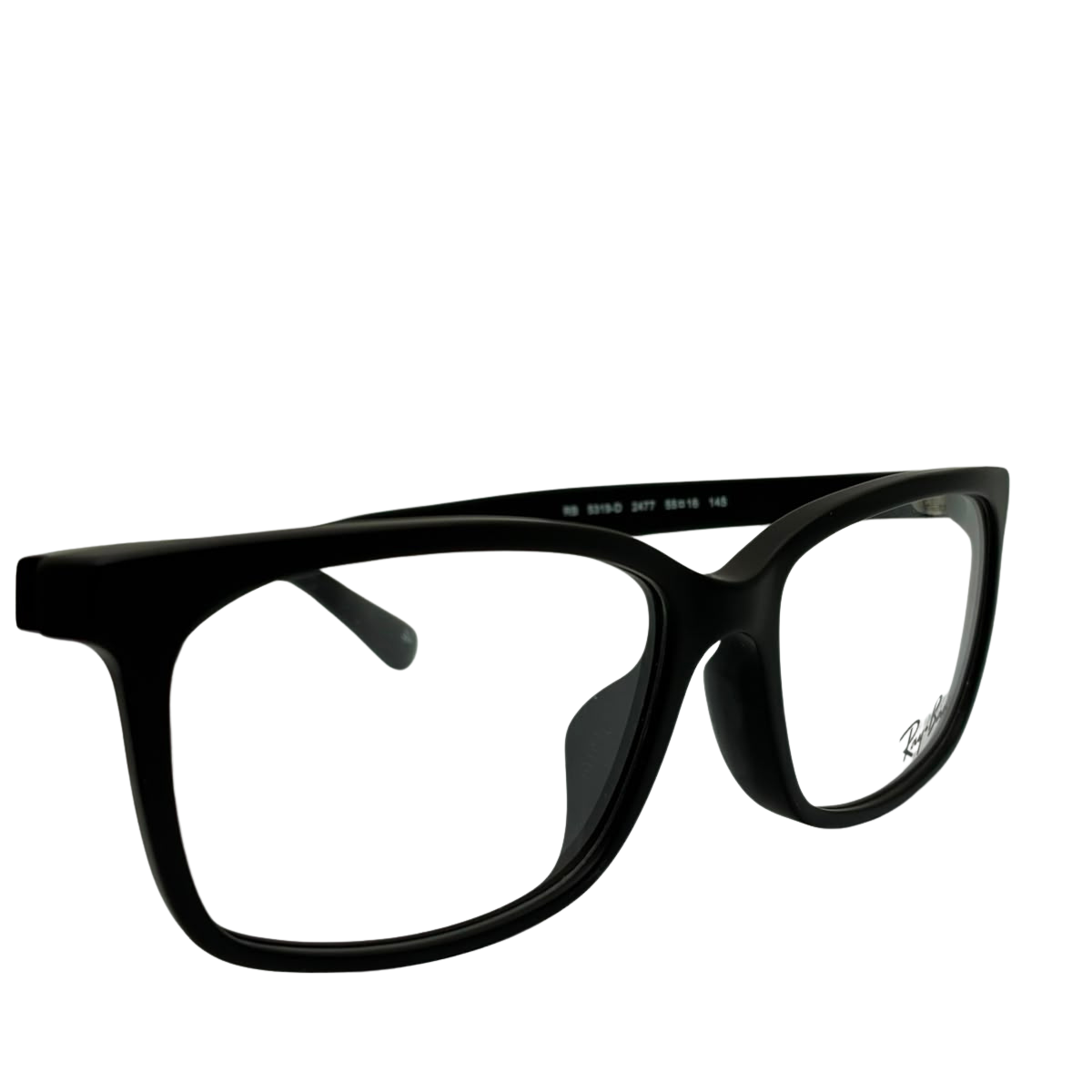 RayBan RB5319D Black Glasses Matte Frame With 55mm Lenses