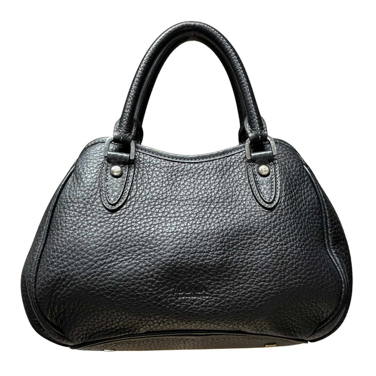 Bonia 80109200200203 Twin Handle Satchel Black