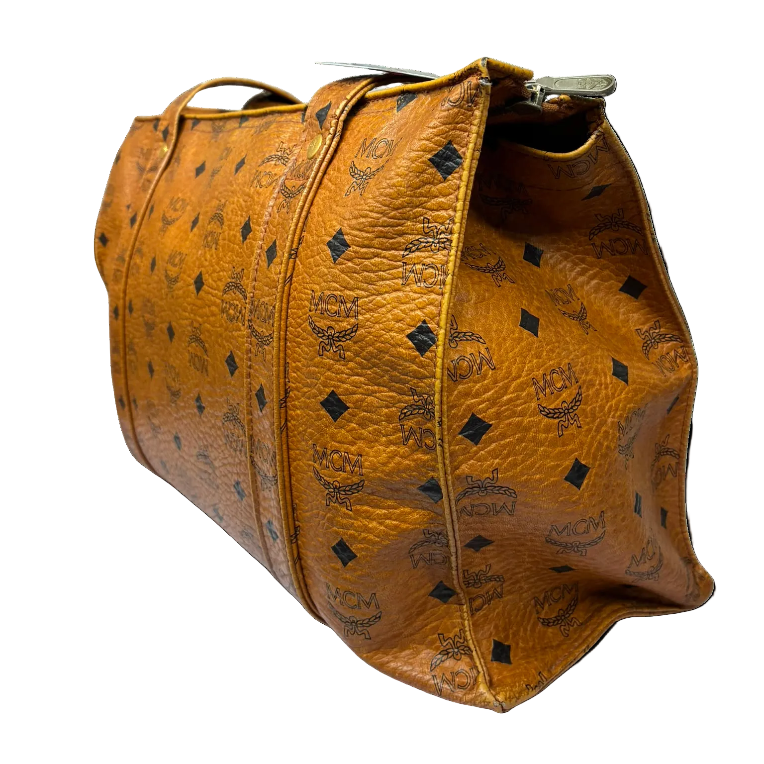 MCM Visetos Monogram Heritage Tote Bag