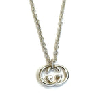 Gucci Interlocking G 925 Silver Necklace