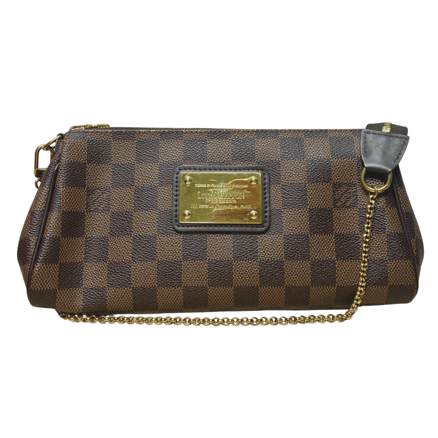 Louis Vuitton Damier Ebene Eva Clutch Secondary image