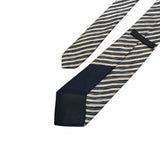 Dunhill Navy Silver Stripes Necktie