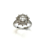 750WG Diamond Ring