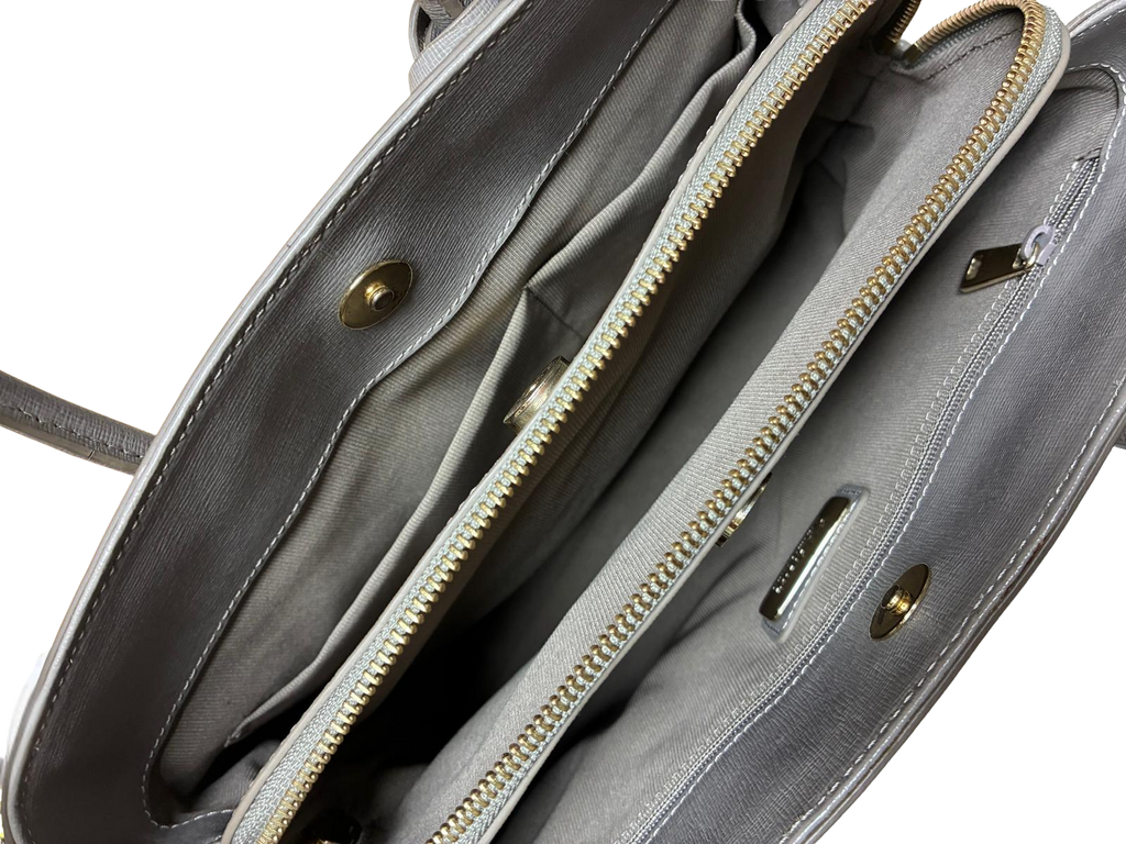 Furla Tessa 2way Handbag Gray