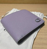 Coach BiFold Coin Wallet Leather Lilac