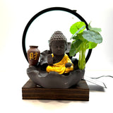 Baby Buddha With LED Ring (Adjustable Light)