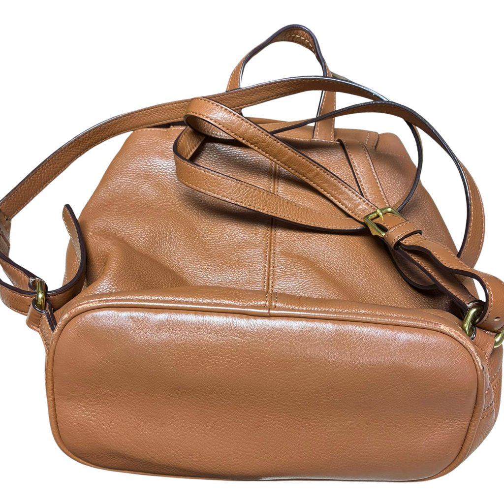 Coach F24385 Park Leather Backpack British Tan