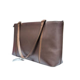 Burberry Pony-Style Brown Calfskin Shoulder Bag